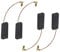 ECSiNG 4pcs Lawn Mower Carbon Brushes Power Tool Replacement 29x11.2x6.2mm Compatible with Flymo Compact 330 360 D94 Dewalt BK12 326961-00 BH40 BH40E BH40EK