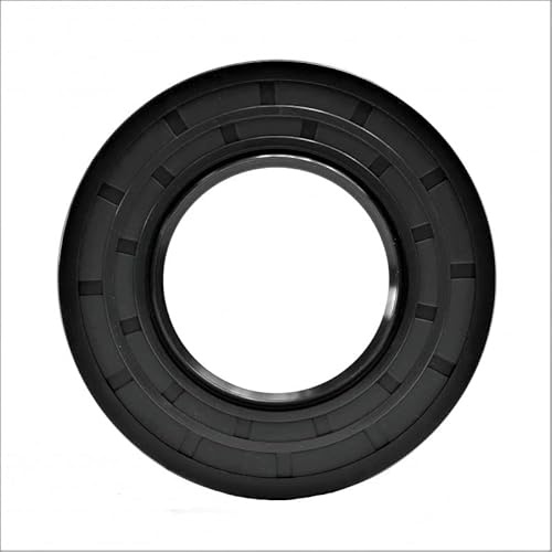 Paraolio in Gomma NBR Doppio Labbro 35x50x10mm - Anello di Tenuta per Alberi Rotanti, Riduttori, Motori Elettrici e Macchine Agricole - Guarnizione Antipolvere e Antiperdita - SAMMA PARTS