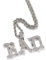 Benutzerdefinierte Old English Name Halskette personalisierte Iced Out Anhänger Kette benutzerdefinierte Skript Initial Namensschild Halsketten Hip Hop Diamantkette Anhänger Halskette für Männer