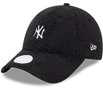 New Era Fanartikel Baseball New York Yankees Teddy Frauen Plüsch Schwarz verstellbar 9Forty Cap - One-Size