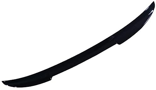 LIPPSY Auto Heckspoiler Spoiler FüR Volvo S40/S60/S70/S80/S90 234 964 P24, PVC HeckflüGel Kofferraumspoiler DachspoilerflüGel Bodykits Styling ZubehöR,A/Black