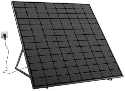 Xanlite, Panneau Solaire Kit Advanced 500W, IP67, Onduleur WIFI, Câble 3m, Haute Efficacité, Trois Modes de Fixation, Solution Solaire pour Maison
