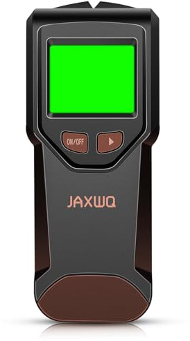 Escáner de pared buscador de pernos – Herramienta de búsqueda de pernos 5 en 1 con chip de microprocesador inteligente y pantalla LCD HD, detector de vigas para el centro y el borde de madera, alambre