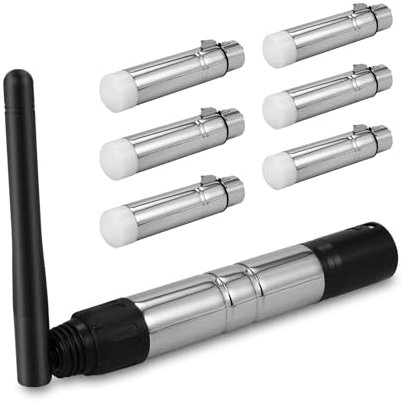 CaalLogt 8PCS DMX512 Transmitter Receiver 2.4G Wireless DMX Dfi DJ Controller ISM Portable Kit for Party DJ Show Club Disco KTV Stage Light Lighting Fixture Control