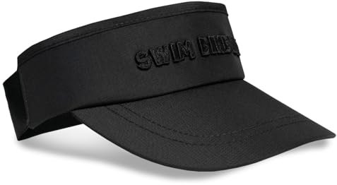Headsweats Unisex-Erwachsene Lightweight Performance Running Sun Visor Visier, Schwarz, Einheitsgröße