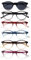 COJWIS 5 Pack Lesebrille Blaulichtfilter fur Damen Herren Federscharnier Brille Anti-Müdigkeit Blendfreie UV Lesehilfe (6 Pack Farbe, 2.50, multiplier_x)