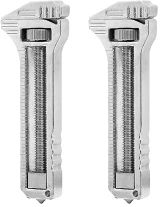 worien Mini Multitool Wrench,Compact Multitool, Multifunctional Beer Bottle Opener,Mini Spanner for Repairing Camping Hiking-A