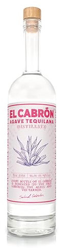 El Cabrón Agave Tequilana Distillate, 70cl, 38% ABV, Authentic Mexican Tequila, made Sustainably from the traditional process with Wild Blue Agave
