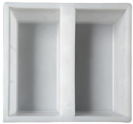 Beton Schablonen Kunststoff-Gartenwegform, Pflaster, DIY-Wegmacherform, Pflasterstein, Zementziegel, die Steinstraßenpflasterformen, Werkzeug, Gartendekoration Betonformen(10x20x6cm)