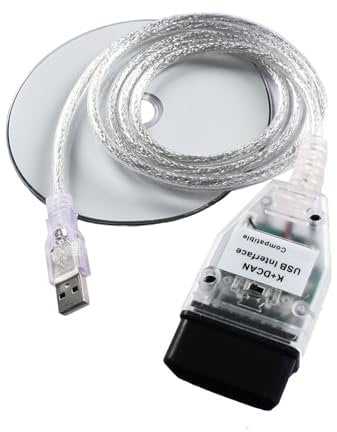 Dezanyc K+CAN K+DCAN Ediabas Kabel OBD Schnittstelle mit Schalter für mit FT232RL Expert Coding Tool