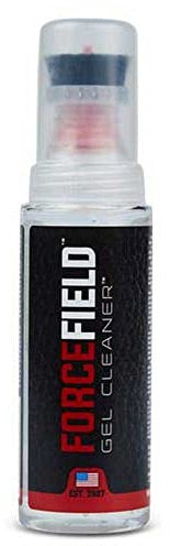 Forcefield™ Gel Cleaner – Powerful Stain Remover for Leather, Canvas, Nylon, Rubber, Vinyl, and Mesh Shoes with Built-in Brush Applicator – Easy-to-Use Shoe Cleaning Solution