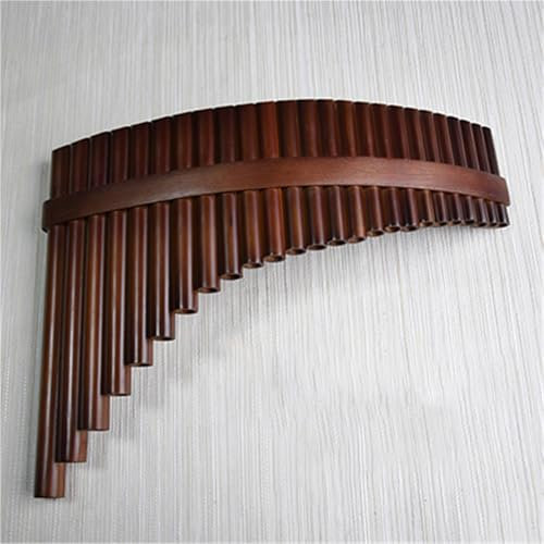 Panflöte Konzert Holzstreifen Und Reifen Panflöteninstrument 25 Röhren G-Stimmung C-Stimmung Professionelle Leistung(G,R)