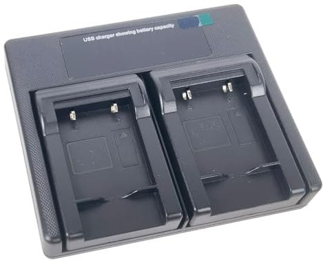 USB Dual Battery Charger for Kodak KLIC-7006 Easyshare M22 M23 M200 M215 MD30 M522 M530 M531 M532 M550 M552 M575 M577 M580 M583 M750 M873 M883 M5350 M5370 Camera