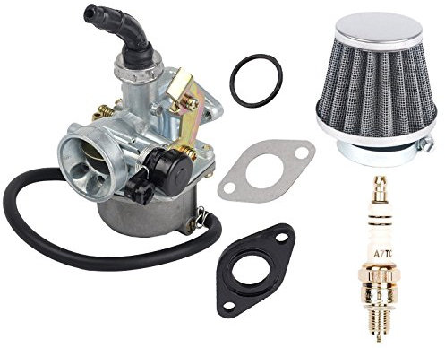 Ricambio PZ19 PZ 19 mm Cavo Choke Carburatore Carb 35mm Filtro aria per Filtro Aria Candela con Guarnizione O-ring per 90cc 110cc 125cc ATV Quad Dirt Bike TaoTao Sunl