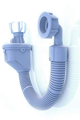 Waschmaschinenzubehör/Geschirrspülerzubehör/Wasserstopp-Zulaufschlauch (3,0), Gerade-Gewinkelt, 60bar/ Aquastop/Für Waschmaschinen und Geschirrspüler/Universell