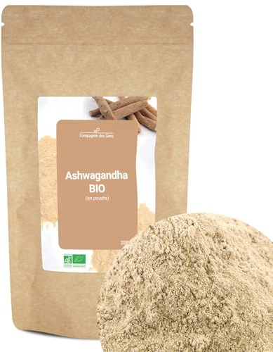 Ashwagandha (Ginseng indien) BIO (en poudre) - plante adaptogène - 200g