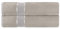 Mixibaby 2er Set Handtuch Handtücher Tücher 50cm x 100cm Frottee 100% Baumwolle 500g/qm, Farbe:Grau