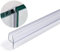 Duschtür Dichtung,Duschkabinen Dichtungen,Dichtung Dusche Glastür, Duschlippe,Duschdichtung,h/U Shape,für 6/8/10/12 mm Glas,für Dusche und Duschtür,transparent (2m*12mm,h type)