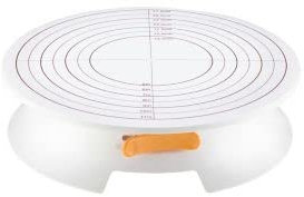 Lakeland Adjustable Revolving Cake Turntable – 30.5cm Diameter Holds Your Cake In Place