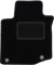 Wielganizator Automatte – Passend für Citroen C1 I Schrägheck 2005-2014 – Velours – Autozubehör - Auto Fußmatten – Fußmatte Auto – 1-teilig - schwarz