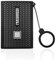 SSD T7 Voyager Stockage étuis, étui de Protection en Silicone Compatible avec Disques SSD Portables Samsung T7 1 to 2 to 500 Go, étui Souple léger Anti-Rayures (Noir)