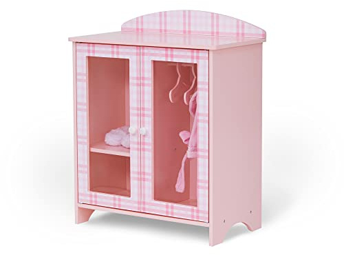 Sophia's Aurora Princess Closet, Robe, Slippers for 18 Dolls, Pink