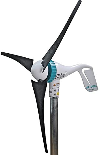 Große Auswahl Windgenerator von IstaBreeze - Air-Speed Turbine Karbon Flügel - 12Volt AC - 500 Watt Power Windrad, Windenergieanlage (12 Volt AC System)