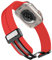 MroTech Bracelet Silicone Compatible avec Apple Watch 49mm 45mm 44mm 42mm pour Homme Femme Bracelet de remplacement pour iWatch Ultra 8 7 SE 6 5 4 3 2 1 Bracelet de sport,Rouge