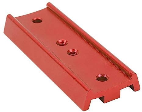 4.25in Dovetail Plate Telescope Mounting Plate for Equatorial Tripod (Red)