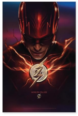 Spreadshirt The Flash Poster Mit Logo Poster 40x60 cm