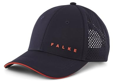FALKE Unisex Baseballkappe Golf Cap Sport U Ca Funktionsmaterial schützt vor UV 1 Stück, Blau Space Blue 6116, ONESIZE