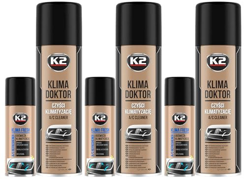 Kit Limpiador Aire Acondicionado Higienizante A/C Pack de 3 - Limpieza y Desinfeccion Eliminador Olores - Limpia y Refresca - Antibacteriana Aroma Limon