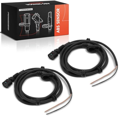 Frankberg 2x ABS Sensor 2-polig Vorne Links Rechts | Kompatibel mit Golf IV 1J1 Octavi.a I Combi 1U5 A3 8L1 Bor.a 1J2 New Beetle 1C1 9C1 Replace# 1J0927903E