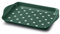 Zeal Melamine Mini Dotty Design Serving Tray (18x14cm) - Forest Green