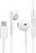 OOYES USB C Wired Earphones with Mic & Volume Control,Hi-Fi Stereo Noise Reducing In-Ear Type-C Headphones,Type C Stereo Earphones for i-Phone 15/16, Sam-sung S20 S21 S22 S23/Ultra Note10 (White)