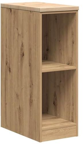vidaXL Garagen-Aufbewahrungsschrank Artisan-Eiche Massivholz Kiefer, Schrank, Werkzeugschrank, Lagerschrank, Garagenschrank, Aufbewahrungsschrank