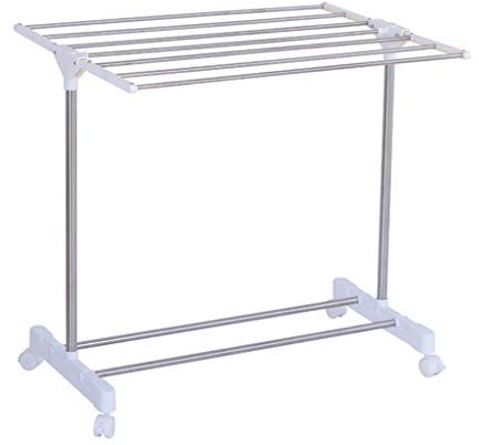 SnamicE Wäscheständer, Mini-Wäscheständer, zusammenklappbar, für den Innenbereich, Fensterbank, Badezimmer, Handtuchhalter, modisch,