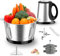 Electric Food Chopper 600W, 2L Stainless Steel Bowl 3 Speed Food Processor for Meat, Vegetable, Garlic, Nut