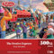 Falcon Festive Express - 500 XL Piece Christmas Jigsaw Puzzle for Adults - Beautifully Illustrated 500Pc Adults Xmas Jigsaw Puzzle, Fun Home Activity, Puzzles for Rainy Days, Birthdays & Gifts - Jumbo