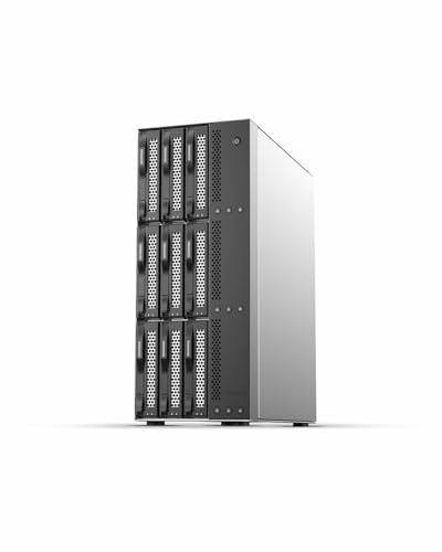 TERRAMASTER D9-320 9Bay DAS mit Independent Power per Slot(Diskless) | 9 Bay DAS, 10Gbps USB 3.2 Gen2, 234TB Max, 9 Independent Power Switches, Hot-Swap, 22.5dB Silent