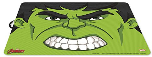ALMACENESADAN 0405, Tovaglietta singola Character Hulk; Dimensioni 43 x 29 cm; Prodotto in plastica riutilizzabile; Senza BPA.
