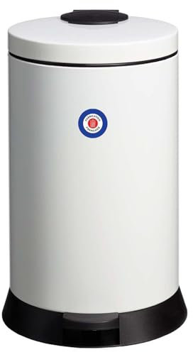 Poubelle de cuisine à pédale. Capacité 20L, Fabrication française, Seau intérieur amovible avec anse, Couvercle détachable MAGIC ROSSIGNOL