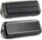 Solar Bluetooth Speaker Portable，5000mAh Wireless Speaker，IPX6 Waterproof Outdoor Speaker，Bluetooth 5.3，TWS Pairing，50H Play Time Heavy Bass for Beach，Party，Hiking，Cycling，Indoor & Outdoor Activities.