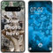 PhoneNatic Case kompatibel mit Samsung Galaxy S10 Personalisierte Handyhülle Schwarz zum selbst gestalten mit eigenem Foto