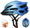ioutdoor Bike Helmet Men, Cycle Helmet Ladies, Adjustable 56-62cm, Insect Net, Detachable Visor, 22 Vents, Lightweight, Bicycle Helmets for Adult Womens Teenagers Girls Boys (Gradient Blue)