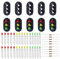 Evemodel 10 STK. Signale LED rot/gelb/grün DIY Ampeln Spur H0 / TT / 00 NEU