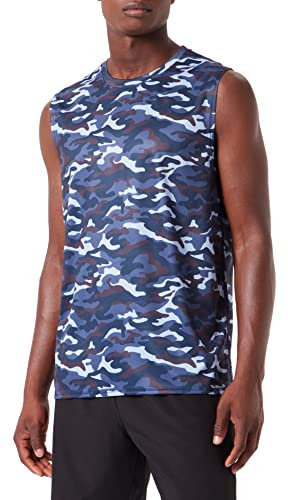 MEETYOO Tank Top Herren, Achselshirts Sport Ärmelloses Shirt Unterhemd Fitness Sleeveless Tshirt für Running Jogging Gym