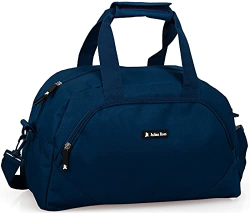 Julian Ross Reisetasche Handgepäck 45x25x24 cm – Kabinentasche für Ryanair – Sporttasche Wasserdicht mit Schuhfach – Weekender für Damen und Herren