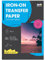 PPD 15xA4 Inkjet Premium Transferpapier für dunkles Textil, Bügeleisen und Transferpresse PPD-4-15