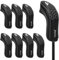 mytag 8PCS Golf Hybrid Iron Headcovers Set Long Hybrid Iron Covers for Cleveland Launcher, Majek MX4, Cobra T Rail, Wilson Launch Pad, Tour Edge (1set of 8pcs(4,5,6,7,8,9,P,X))